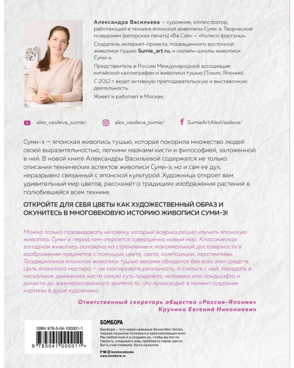 Японская живопись суми-э. Цветы четырех сезонов. Пишем растения тушью