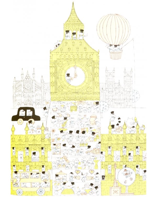 Дополнительное изображение книги «Mice in the City. London»