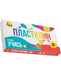 Пластилин классический, 6 цветов