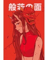 Точкабук аниме. Девушка под маской