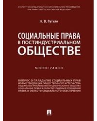 Социальные права в постиндустриальном обществе. Монография