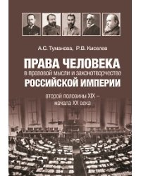 Права человека в правовой мысли и законотворчестве Российской империи второй половины XIX – начала XX века