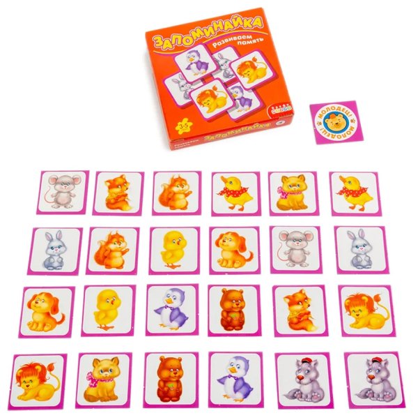 Игра-запоминайка. Пушистики