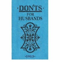 Обложка книги «Don'ts for Husbands» — Blanche Ebbutt, ISBN 9780713687910