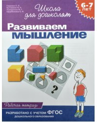Развиваем мышление. Рабочая тетрадь. 6-7 лет