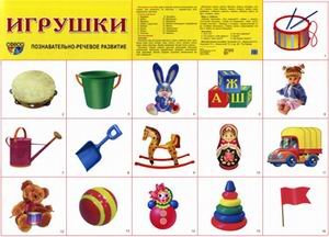 Обложка книги «Демонстрационный плакат. Игрушки. Познавательно-речевое развитие», ISBN 9785994905074