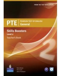 PTE: Pearson Test of English General Skills Booster Level 2 Teacher's Book and CD Pack (+ Audio CD)