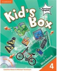 Kid's Box American English Level 4 Workbook with Cd-rom (+ CD-ROM)