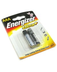 Набор батареек Energizer Ultra+ LR03 (ААА, 2 штуки)