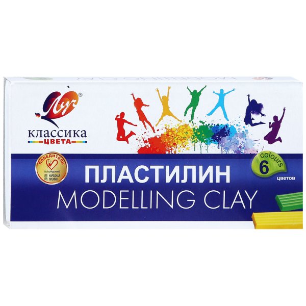 Пластилин &quot;Классика&quot;, 6 цветов
