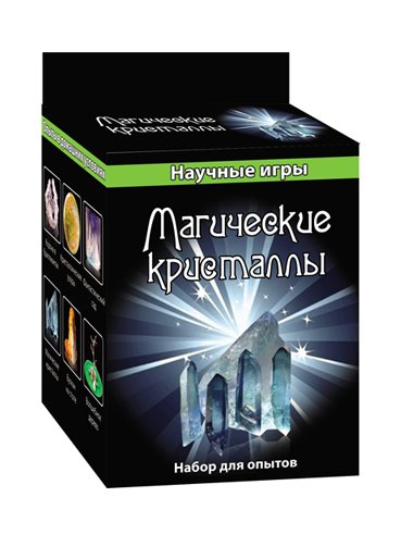 Обложка книги «Набор для опытов "Магические кристаллы"»