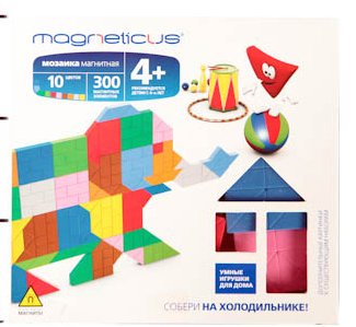 Магнитная мозаика-миди "Цирк", 300 элементов
