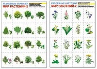 Обложка книги «Мир растений-2. Комплект разрезных карточек», ISBN 9785994906873