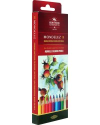 Карандаши акварельные "Mondeluz", 18 цветов