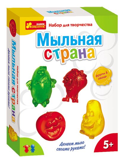 Набор для творчества "Мыльная страна. Овощи, фрукты"