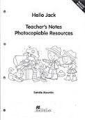 Hello Jack. Teacher's Notes
