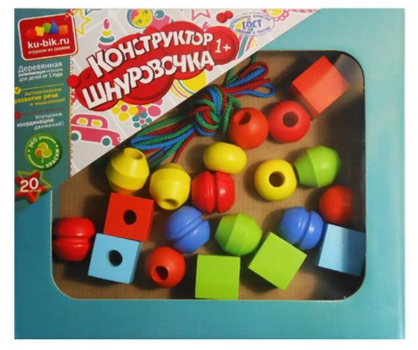 Обложка книги «Конструктор "Шнуровочка"»