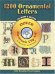 Обложка книги «1200 Ornamental Letters (+ CD-ROM)», ISBN 9780486998145