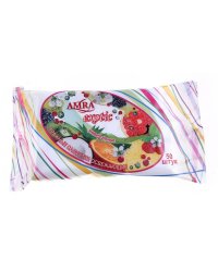 Салфетки влажные освежающие "Exotic" (50 штук)