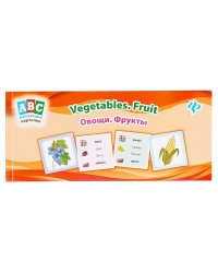 Овощи. Фрукты. Vegetables. Fruit. Коллекция карточек