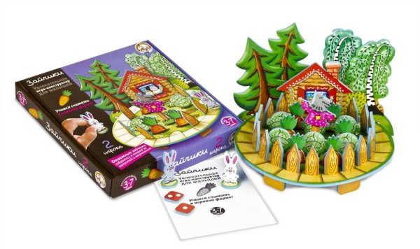 Игра - конструктор "Зайчики"