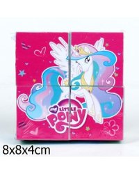 Набор из 4 кубиков "My little pony"