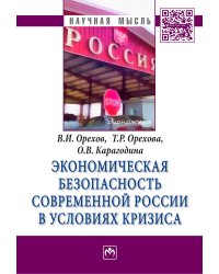Экономическая безопасность современной России в условиях кризиса: Монография