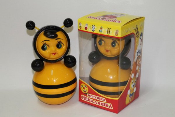 Неваляшка "Пчелка" (22 см)
