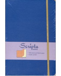 Scripta Notes. Large. Indigo. Ruled Journal