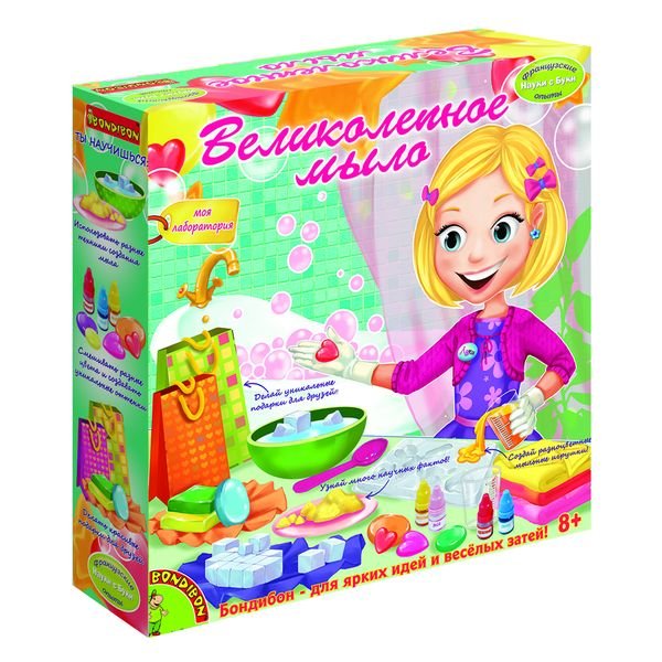 Французские опыты Науки с Буки. Великолепное мыло