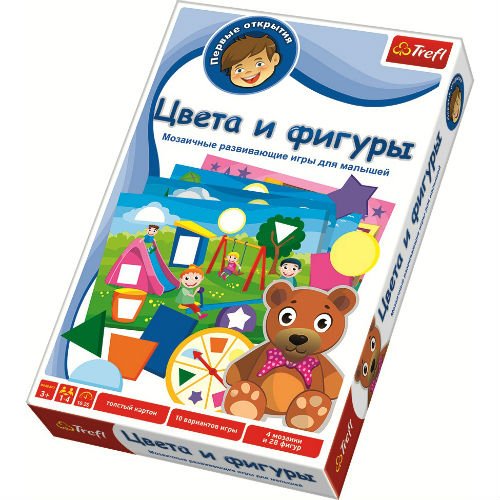 Обложка книги «Развивающая игра "Цвета и фигуры"»