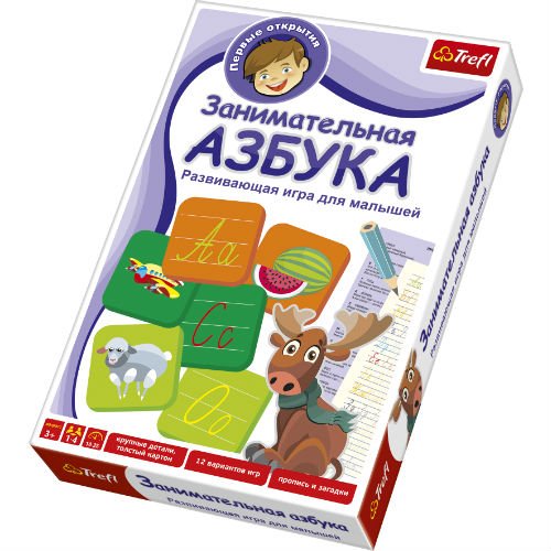 Обложка книги «Развивающая игра "Занимательная Азбука"»