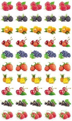Наклейки для поощрения &quot;Ягодки&quot;