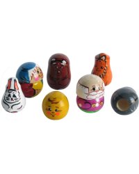 Пальчиковый театр "Колобок", 7 штук