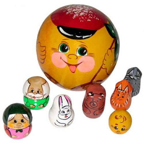 Обложка книги «Пальчиковый театр в колобке "Колобок"»