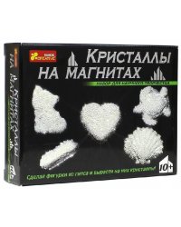 Кристаллы на магнитах (белые)