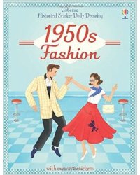 Historical Sticker Dolly Dressing 1950s Fashion
