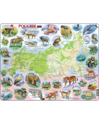 Пазл "Россия" (Русский), 100 деталей