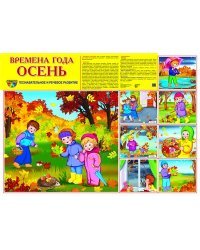 Демонстрационный плакат. Времена года. Осень