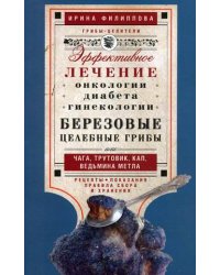 Эффективное лечение онкологии, диабета, гинекологии. Березовые целебные грибы или чага, трутовик, кап, ведьмина метла. Рецепты. Показания. Правила сбора и хранения
