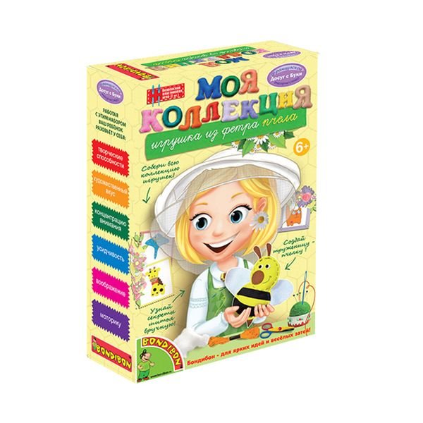 Игрушка из фетра. Пчела