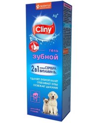 Зубной гель "Cliny", для собак и кошек, 75 мл