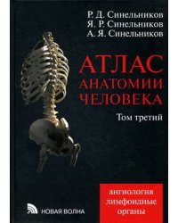 Атлас анатомии человека. Учебное пособие. В 4-х томах. Том 3. Ангиология. Лимфоидные органы. Гриф УМО по медицинскому образованию