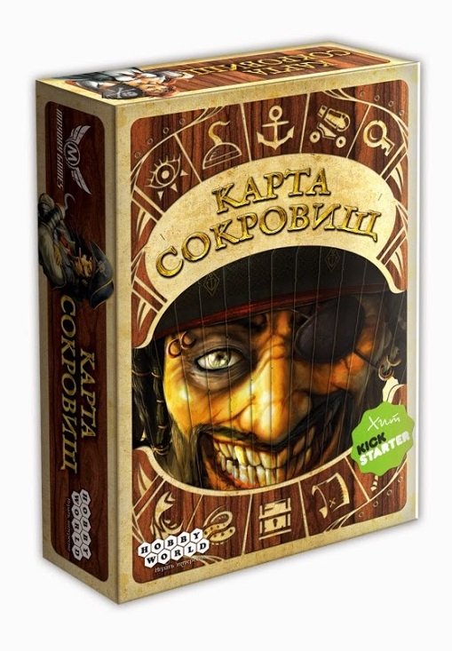 Настольная игра "Карта сокровищ"