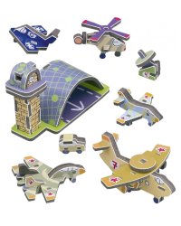 3D puzzle "Аэродром на ладони"