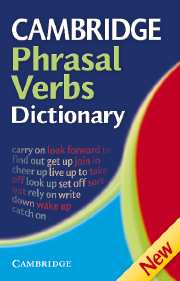 Cambridge Phrasal Verbs Dictionary 2nd Edition
