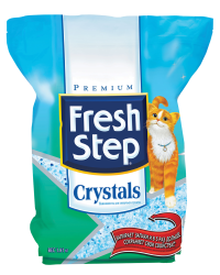 Наполнитель для кошачьего туалета Fresh Step "Crystals" силикагелевый, 1,81 кг