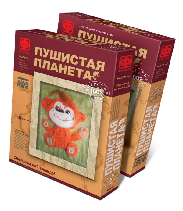 Обложка книги «Набор для творчества №3 "Обезьянка из Таиланда"»