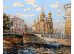 Обложка книги «Живопись на холсте "Вид со стороны Мойки на Спас-на-крови", 40х50 см», ISBN 6930149308733