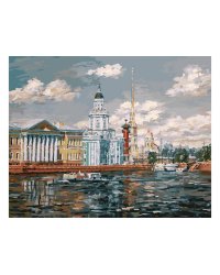 Живопись на холсте "Кунсткамера", 40х50 см